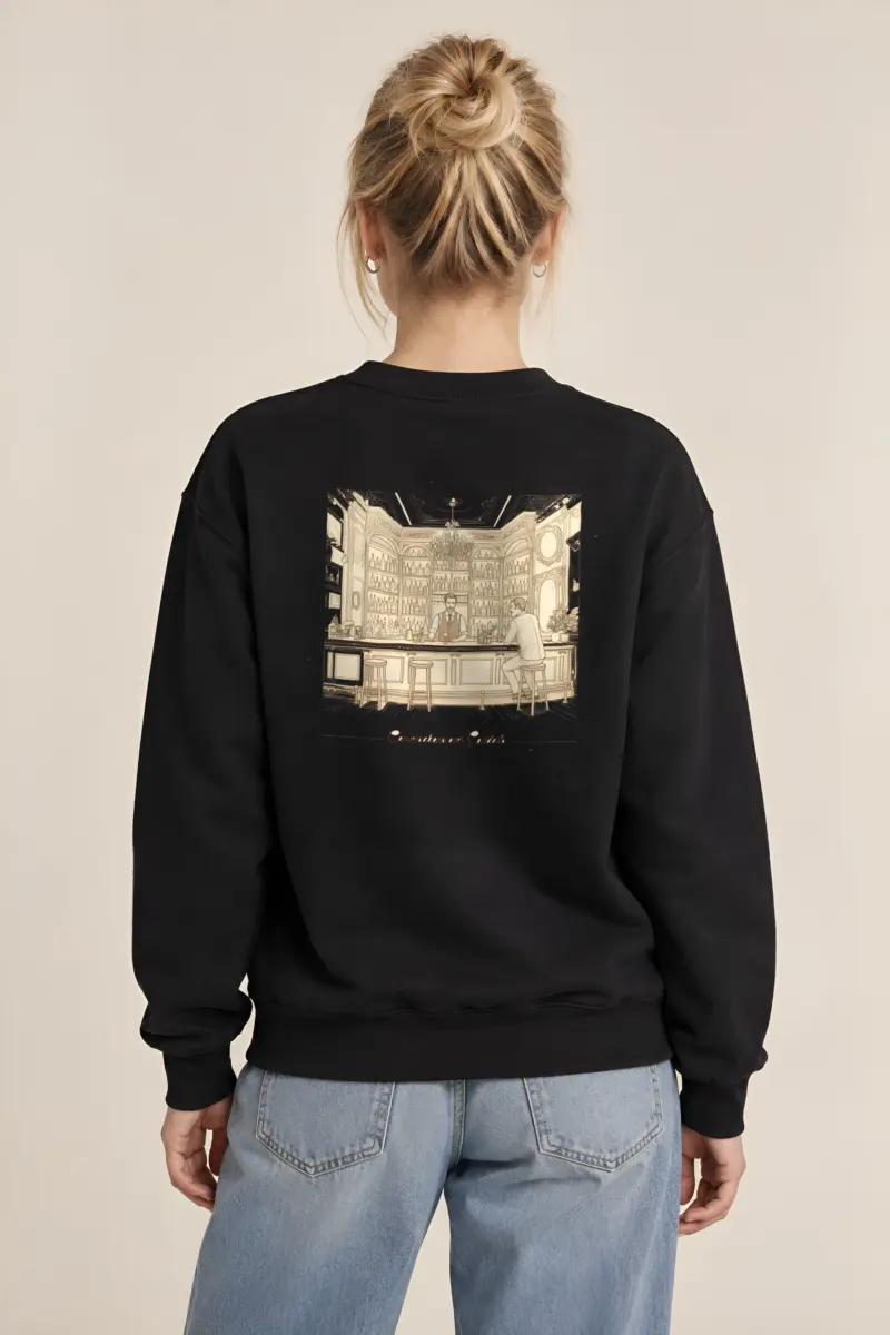 "Conversations Over Cocktails" 1 Crewneck Sweatshirt