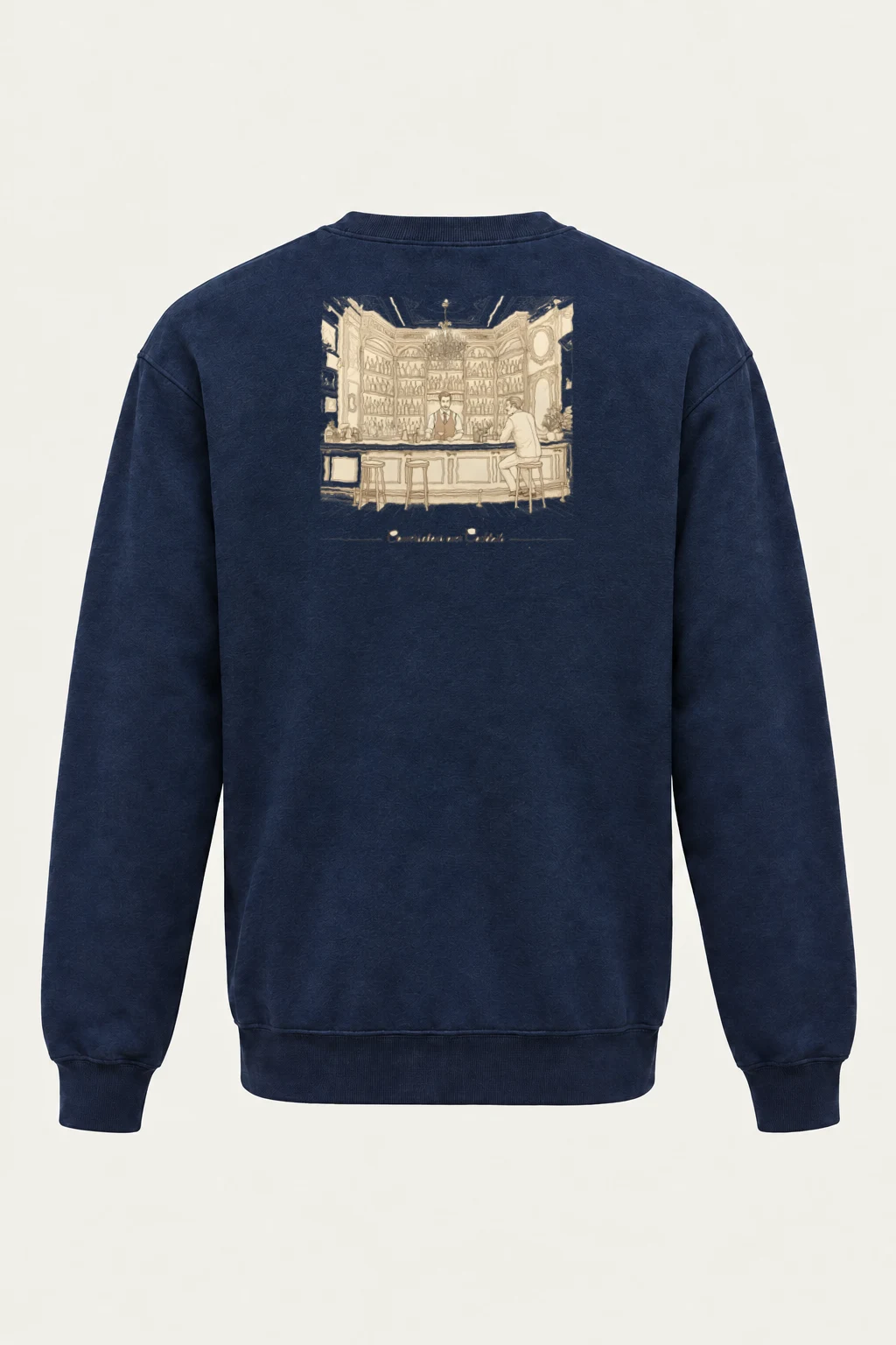 "Conversations Over Cocktails" Heavy Blend Unisex Crewneck Sweatshirt | Gildan 18000