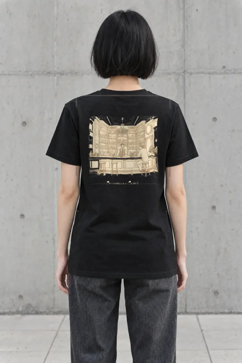 "Conversations Over Cocktails" Heavyweight Unisex Crewneck T-shirt