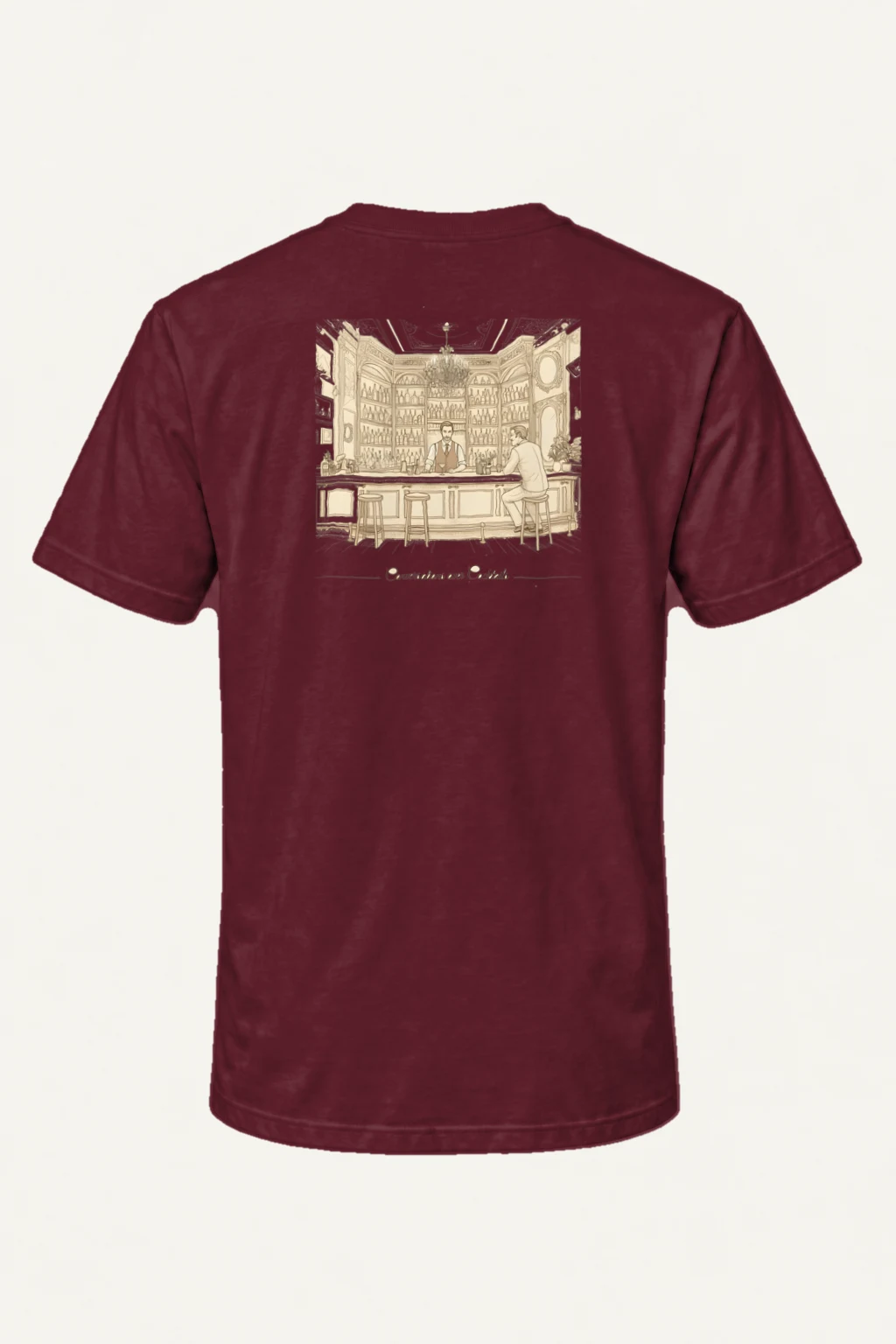 "Conversations Over Cocktails" Heavyweight Unisex Crewneck T-shirt | Gildan 5000