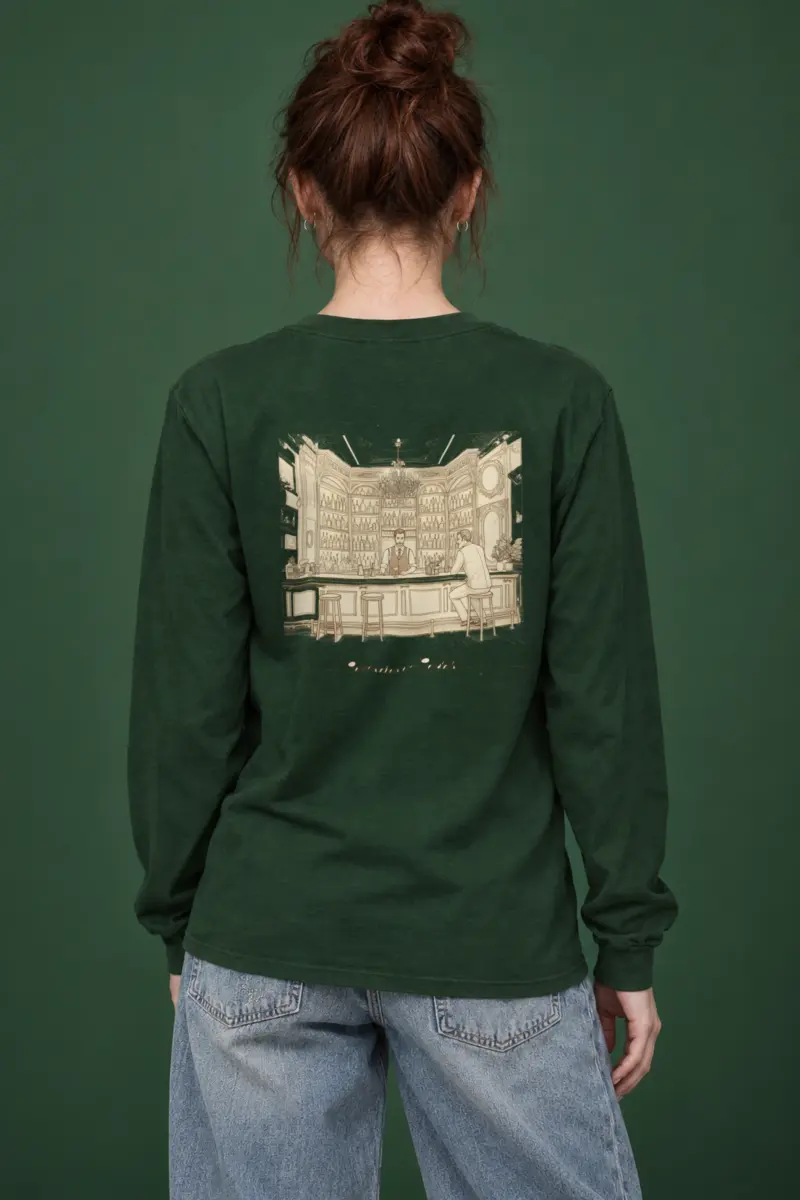 "Conversations Over Cocktails" Unisex Longsleeve T-shirt