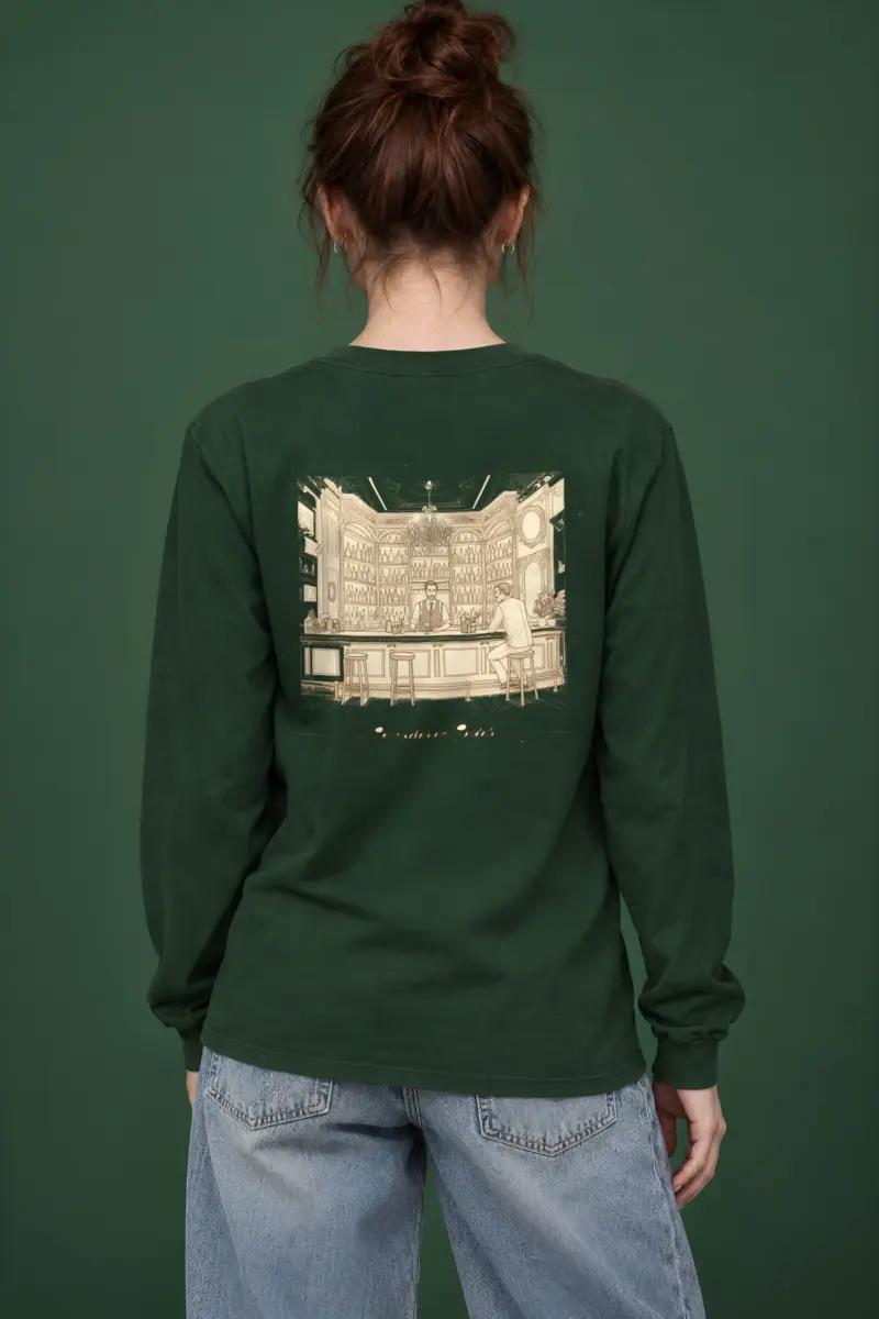 "Conversations Over Cocktails" Unisex Longsleeve T-shirt
