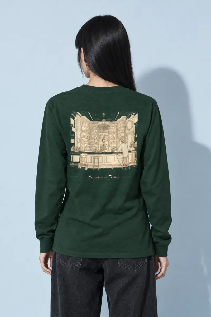 "Conversations Over Cocktails" Unisex Longsleeve T-shirt