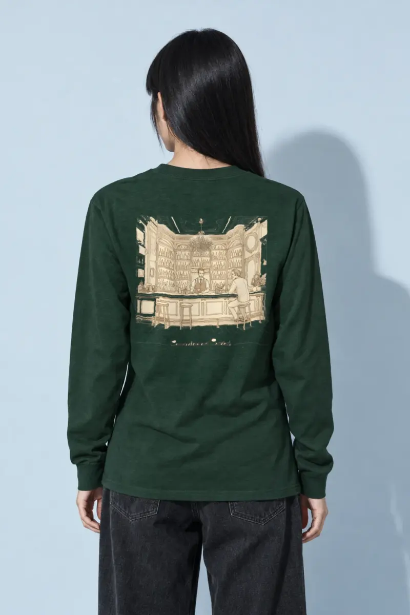 "Conversations Over Cocktails" Unisex Longsleeve T-shirt