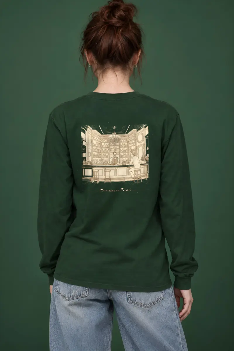 "Conversations Over Cocktails" Unisex Longsleeve T-shirt