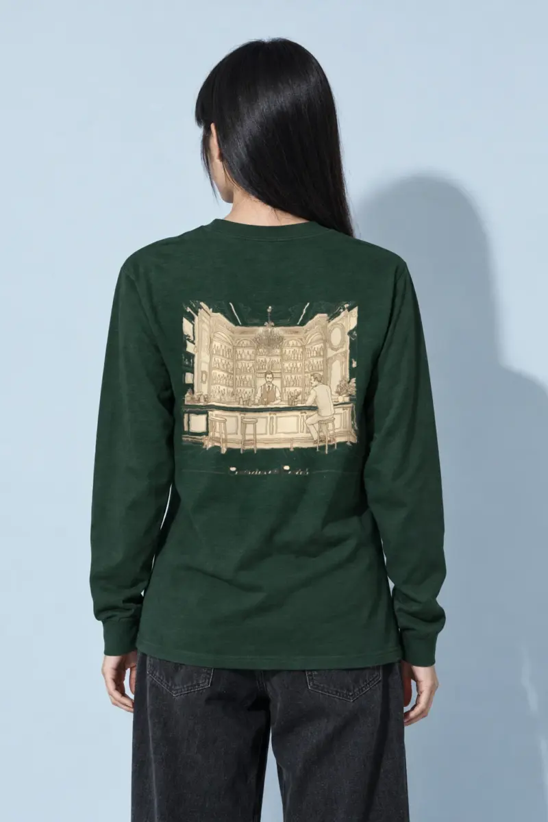 "Conversations Over Cocktails" Unisex Longsleeve T-shirt
