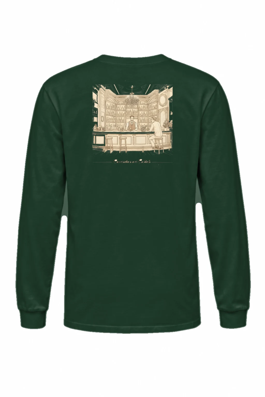 "Conversations Over Cocktails" Unisex Longsleeve T-shirt | Gildan 2400