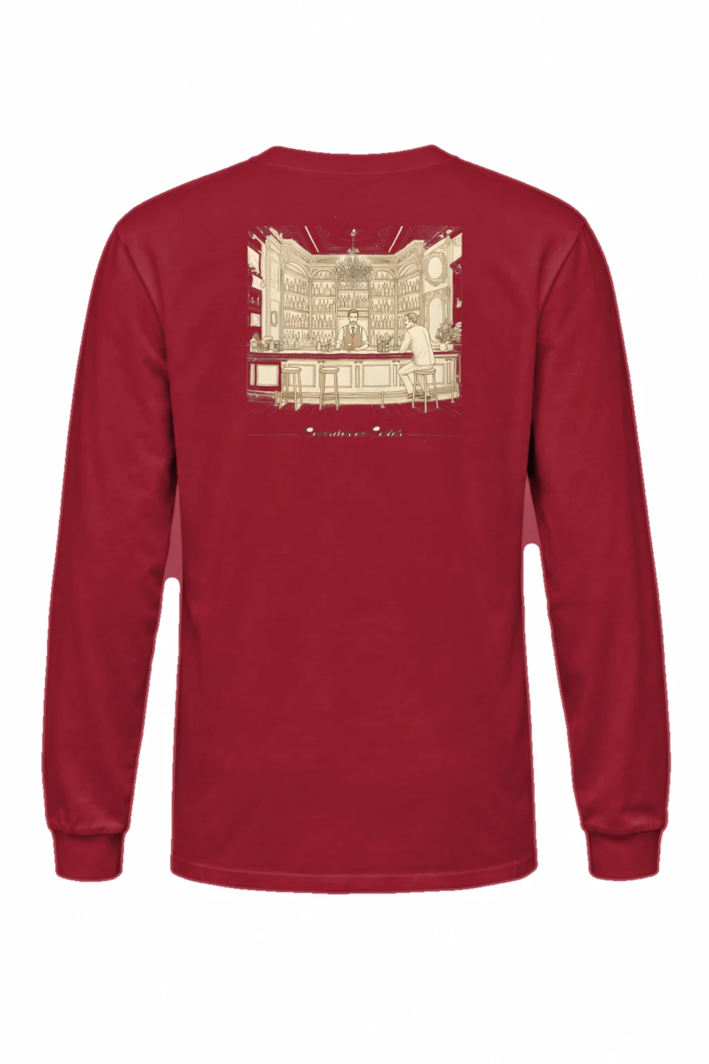 "Conversations Over Cocktails" Unisex Longsleeve T-shirt | Gildan 2400