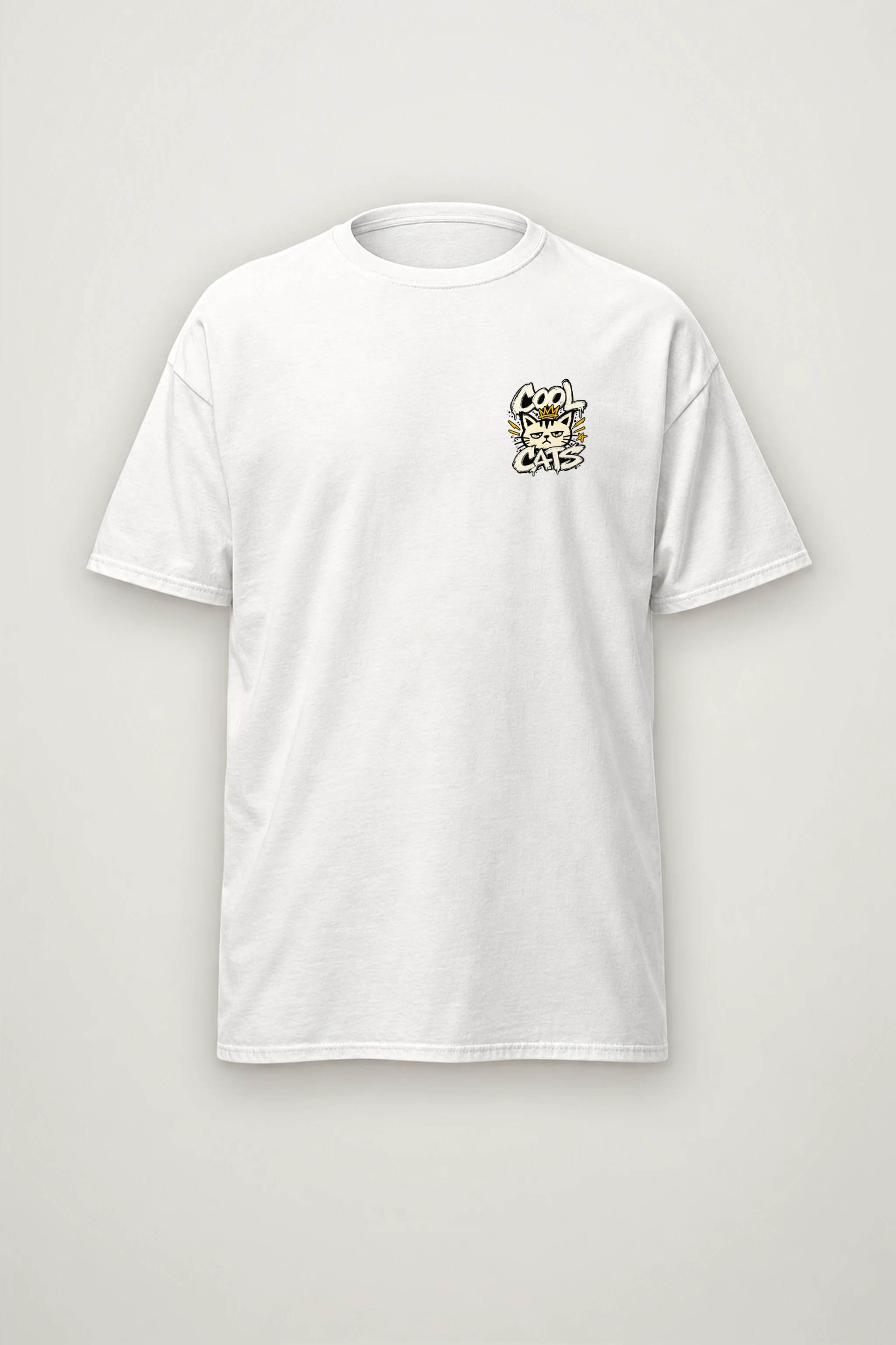 "Cool Cats Archive" Heavyweight Unisex Crewneck T-shirt