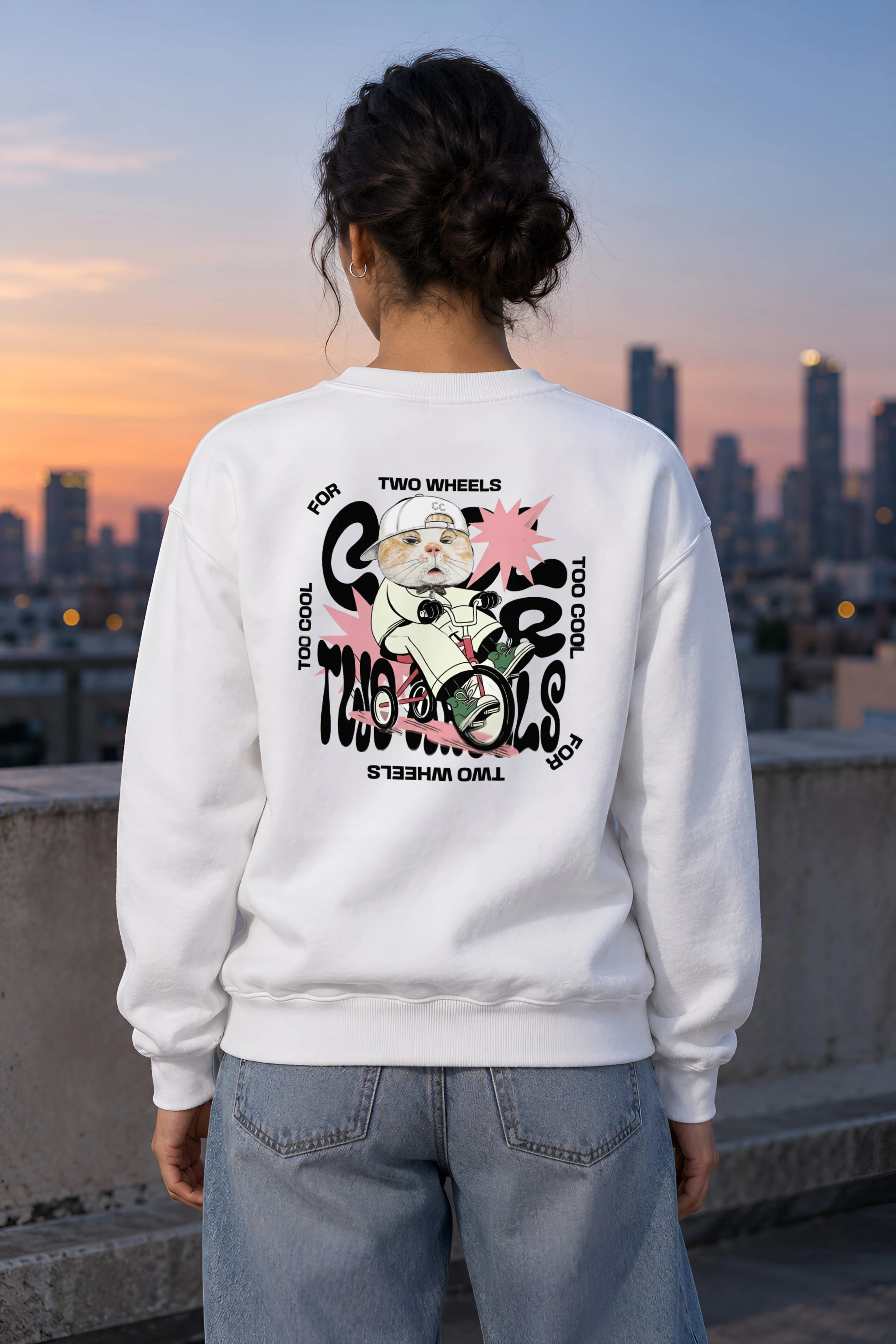 "Cool To Be Kind" Heavy Blend Unisex Crewneck Sweatshirt