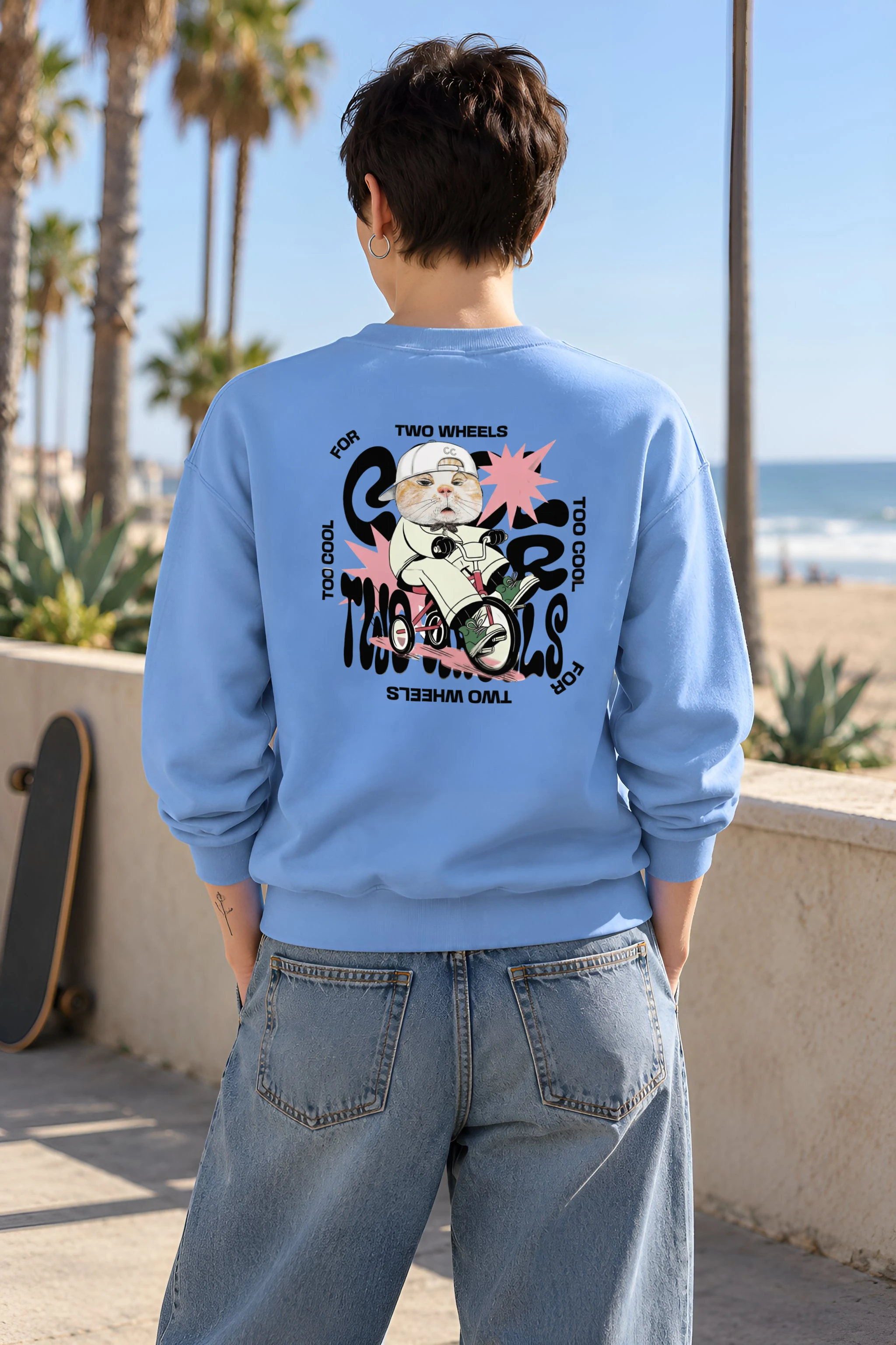 "Cool To Be Kind" Heavy Blend Unisex Crewneck Sweatshirt