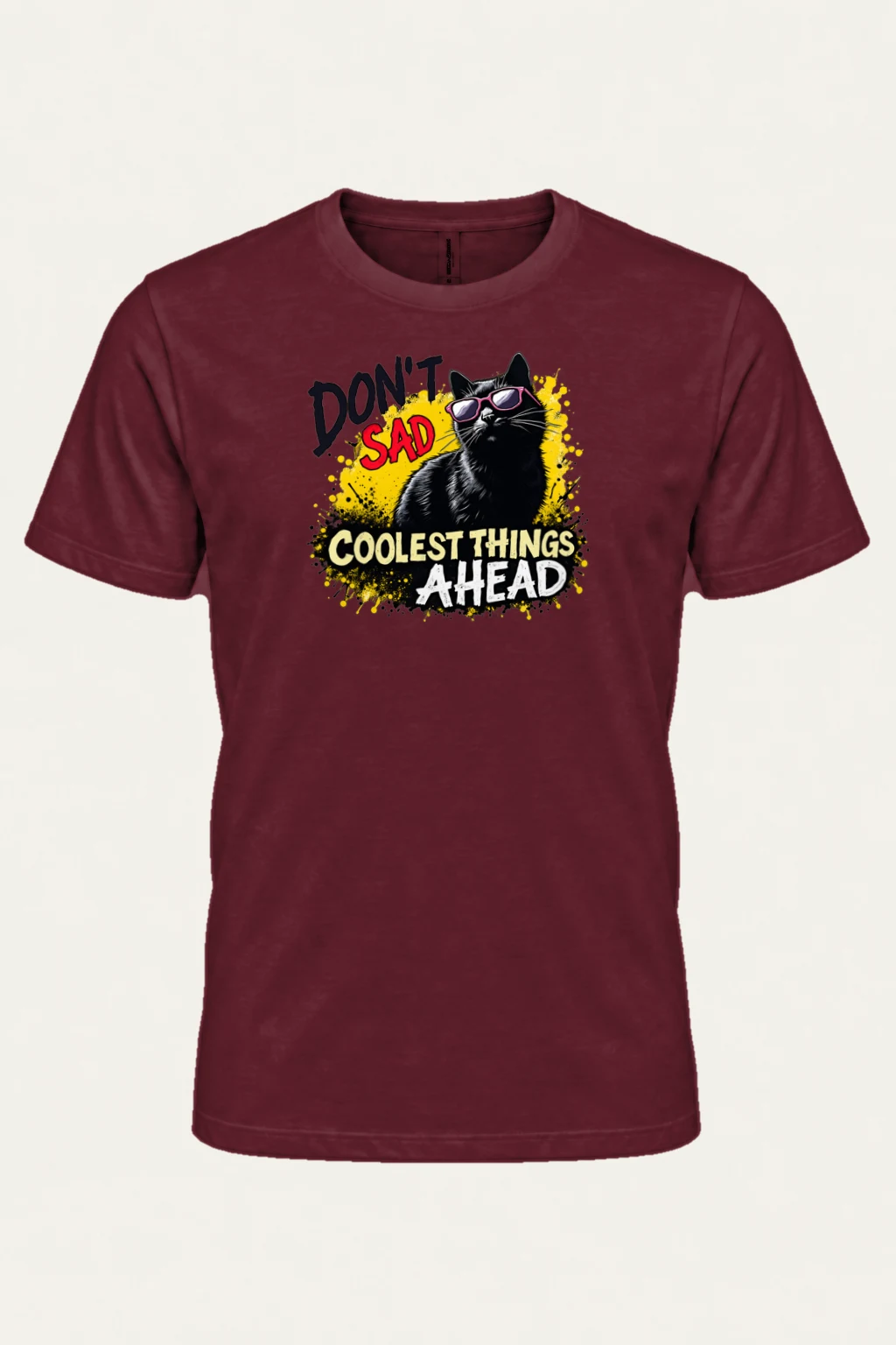 "Coolest Things Ahead" Heavyweight Unisex Crewneck T-shirt | Gildan 5000