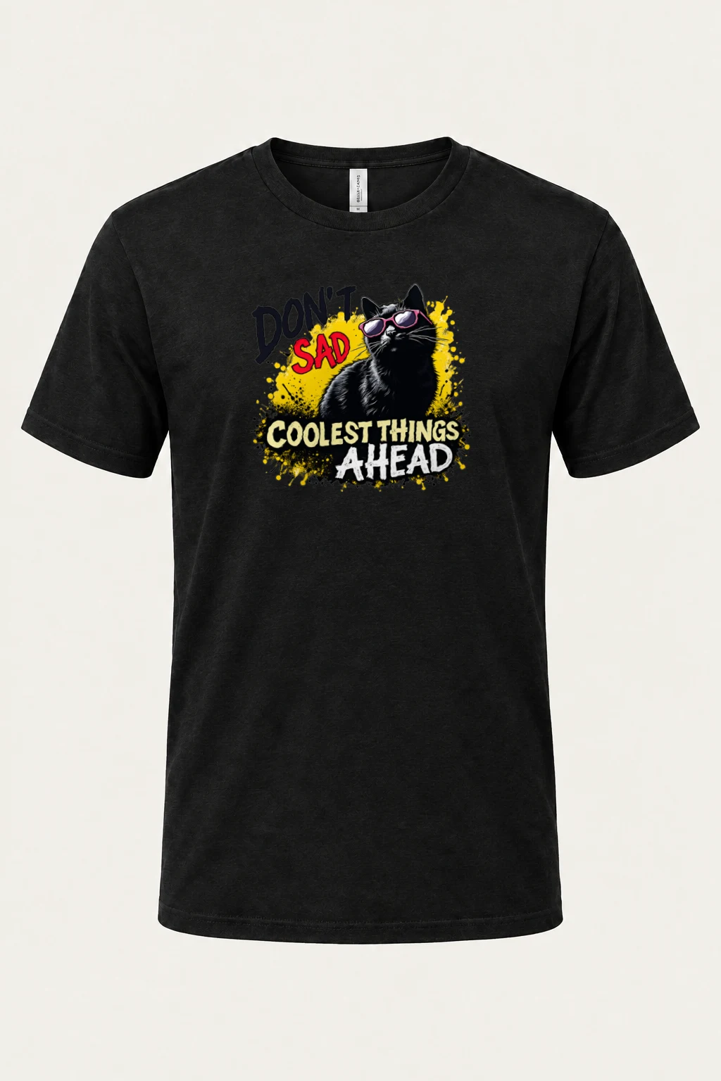 "Coolest Things Ahead" Heavyweight Unisex Crewneck T-shirt | Gildan 5000