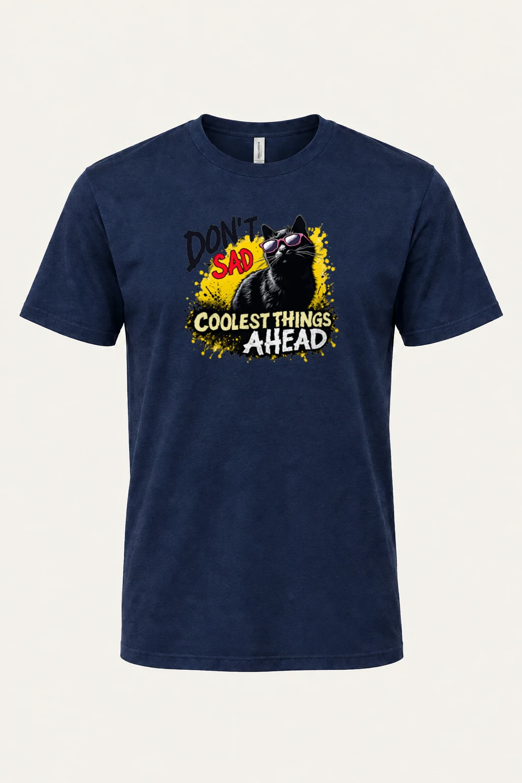 "Coolest Things Ahead" Heavyweight Unisex Crewneck T-shirt | Gildan 5000