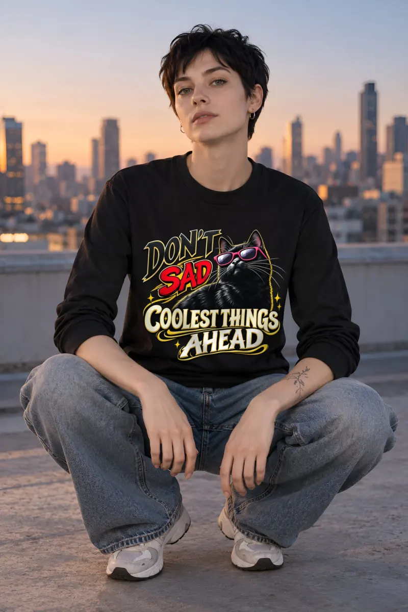 "Coolest Things Ahead" Unisex Longsleeve T-shirt