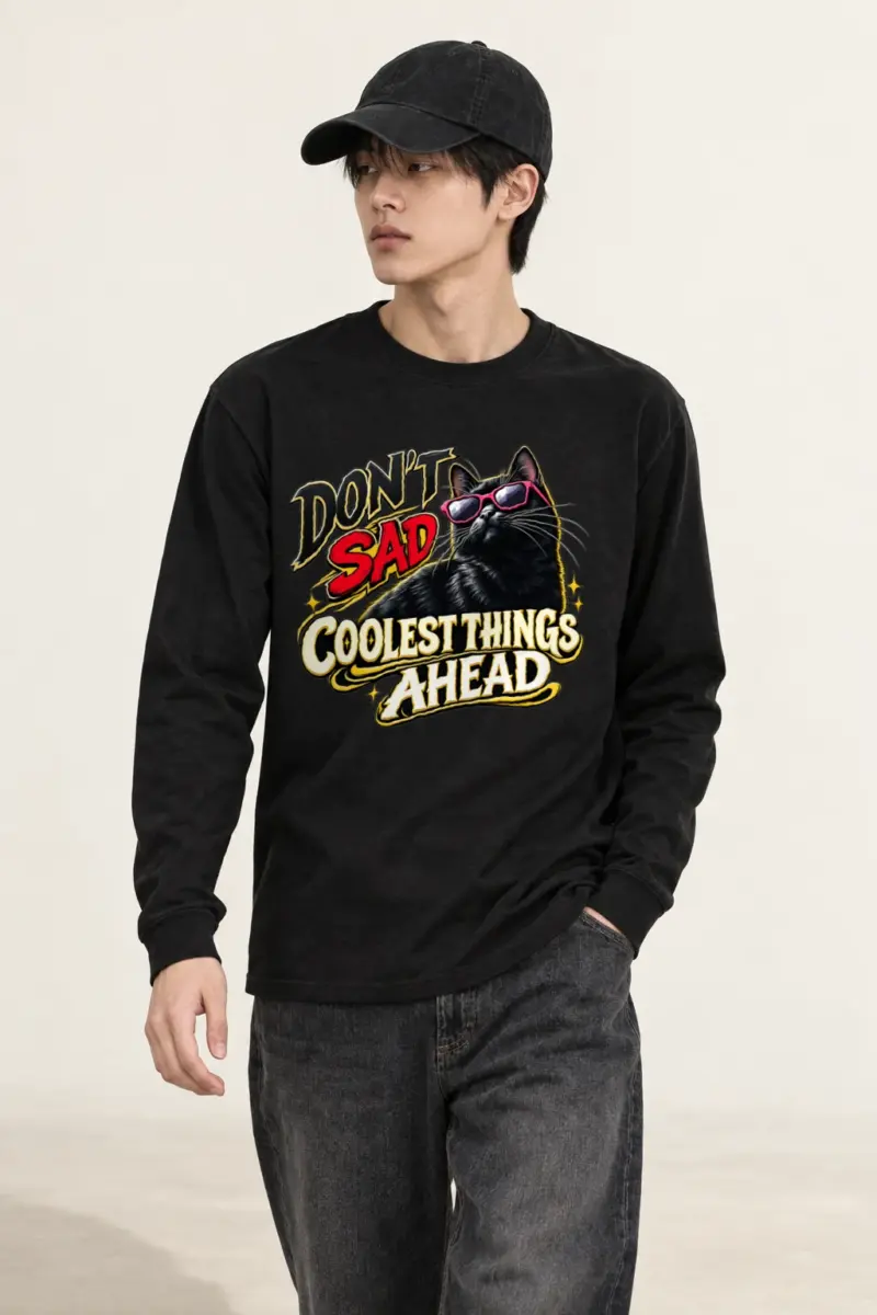 "Coolest Things Ahead" Unisex Longsleeve T-shirt | Gildan 2400