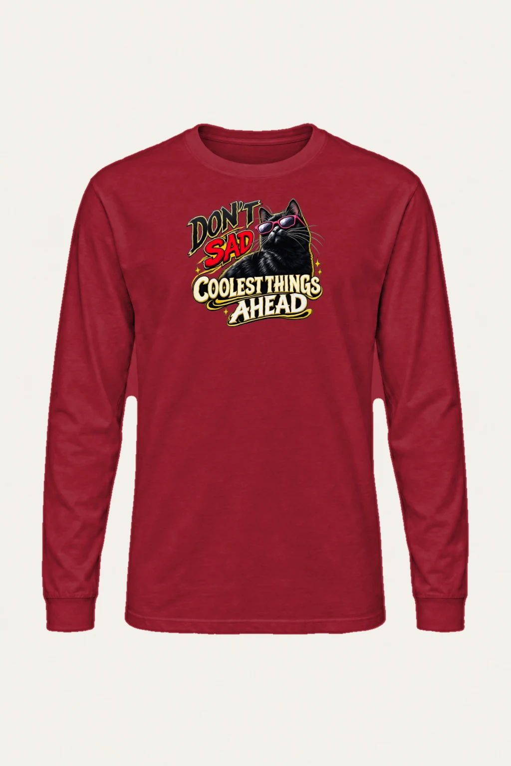 "Coolest Things Ahead" Unisex Longsleeve T-shirt | Gildan 2400