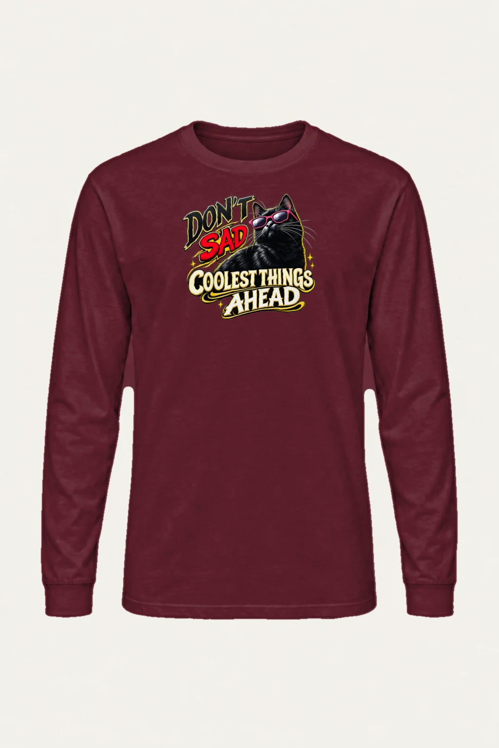 "Coolest Things Ahead" Unisex Longsleeve T-shirt | Gildan 2400