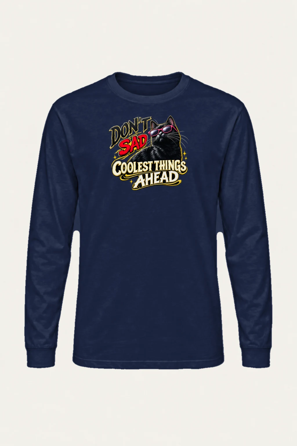 "Coolest Things Ahead" Unisex Longsleeve T-shirt | Gildan 2400