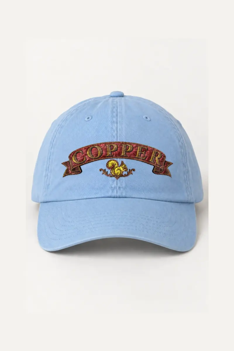 "Copper Squirrel" Classic Dad Hat · Embroidered | Yupoong 6245CM