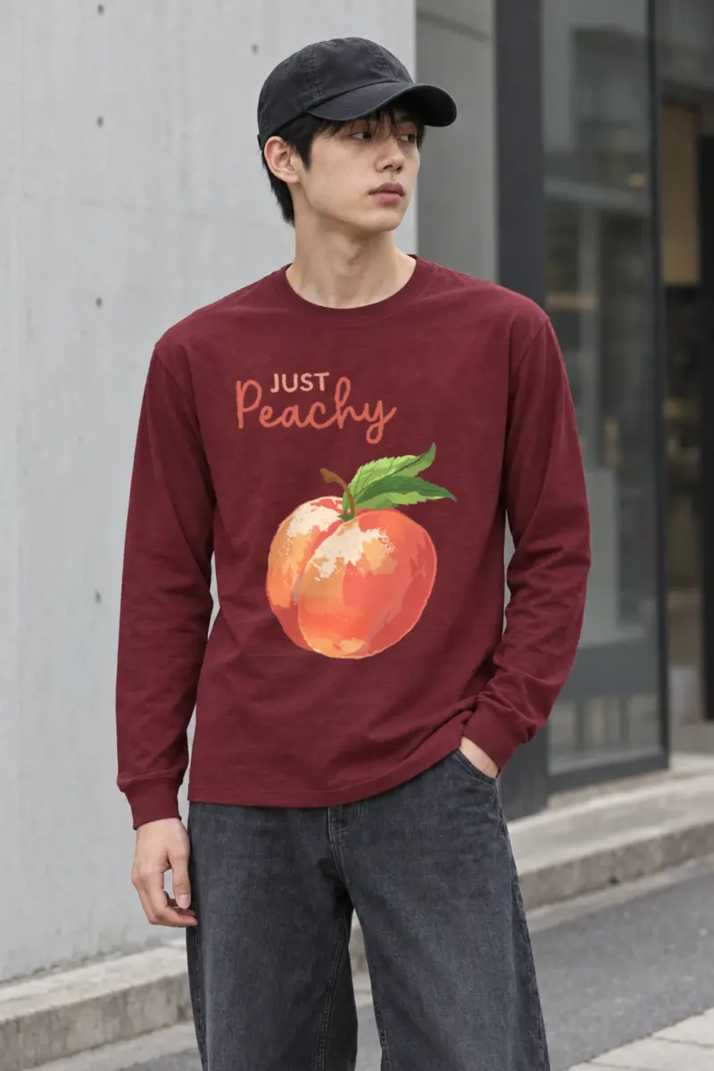 "Coral Orchard" Unisex Longsleeve T-shirt