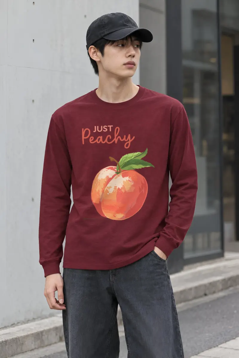 "Coral Orchard" Unisex Longsleeve T-shirt