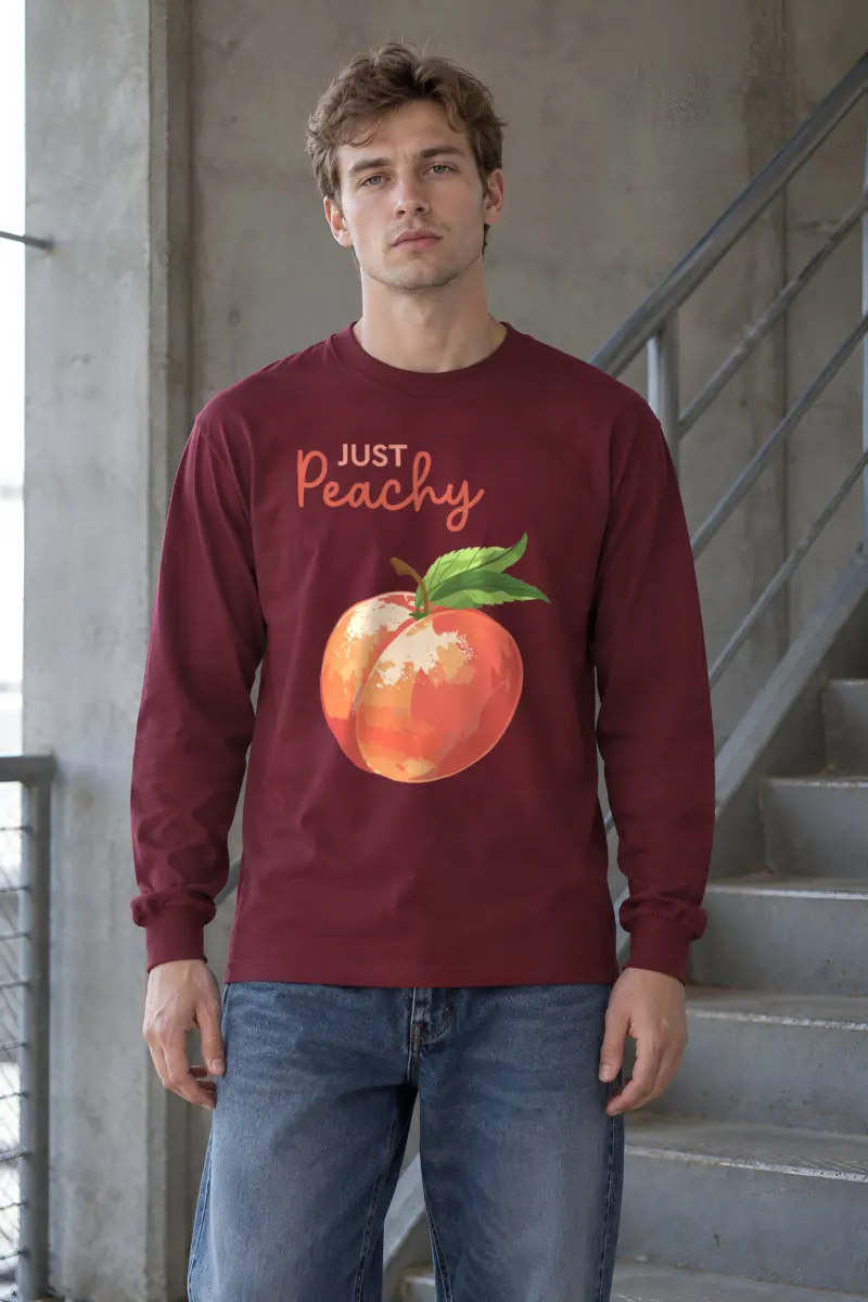 "Coral Orchard" Unisex Longsleeve T-shirt