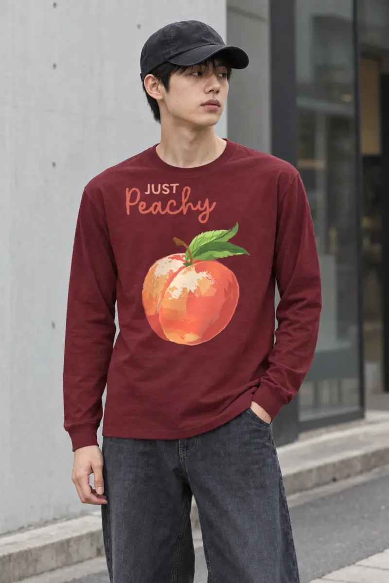 "Coral Orchard" Unisex Longsleeve T-shirt