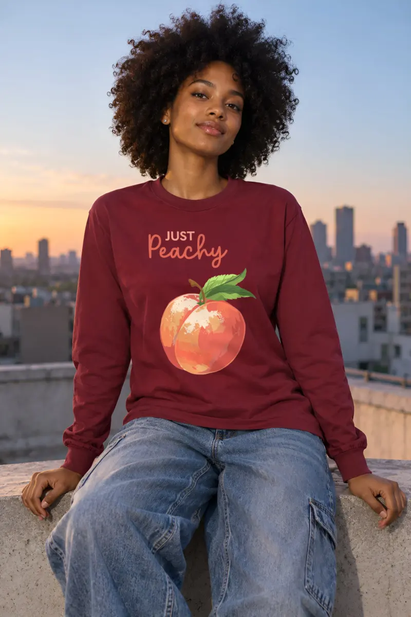 "Coral Orchard" Unisex Longsleeve T-shirt