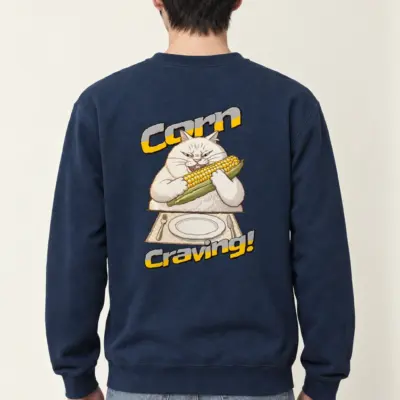 "Corn Craving" Heavy Blend Unisex Crewneck Sweatshirt