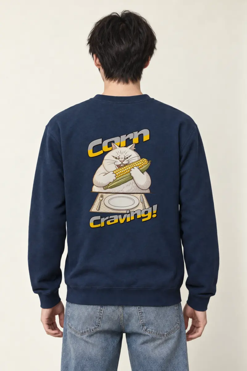 "Corn Craving" Heavy Blend Unisex Crewneck Sweatshirt