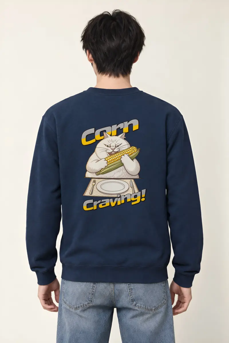 "Corn Craving" Heavy Blend Unisex Crewneck Sweatshirt
