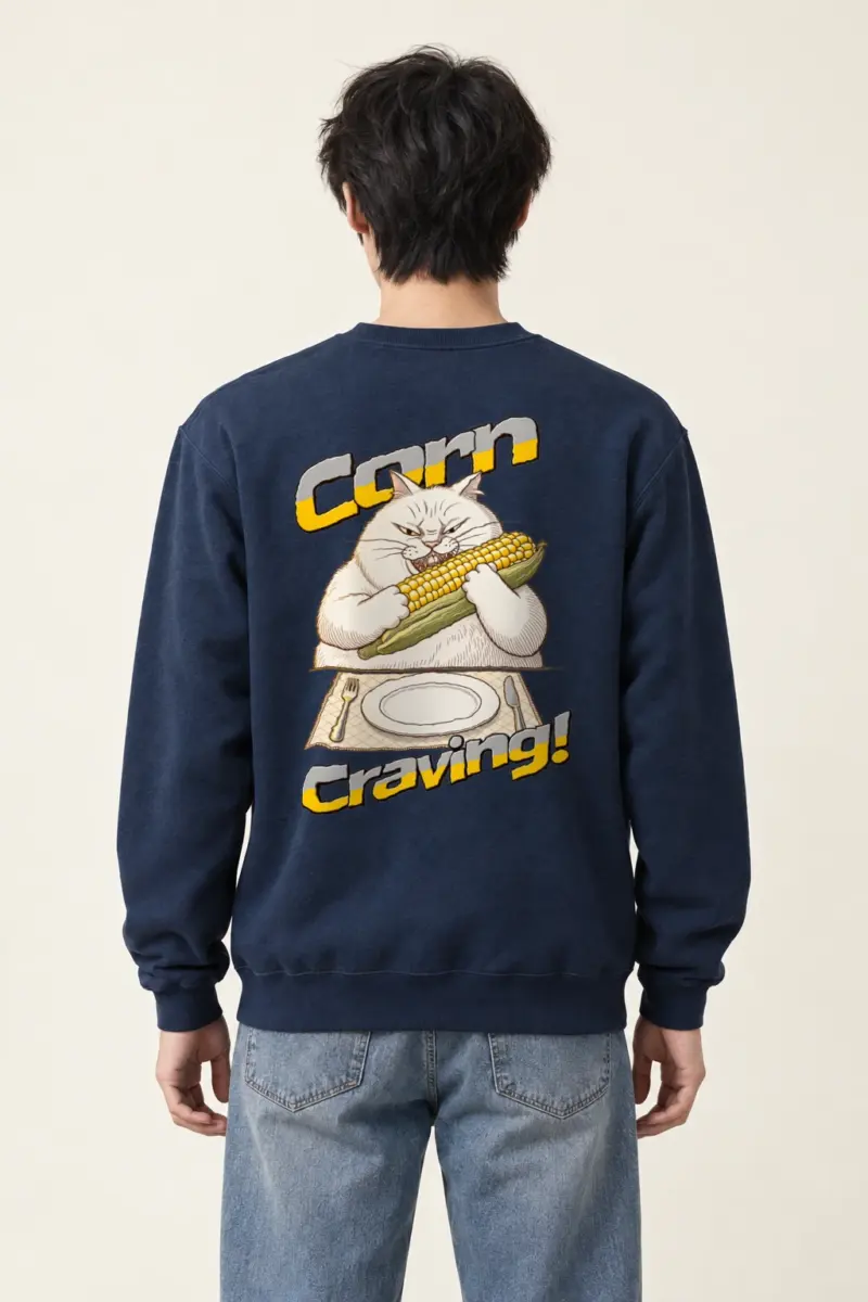 "Corn Craving" Heavy Blend Unisex Crewneck Sweatshirt | Gildan 18000