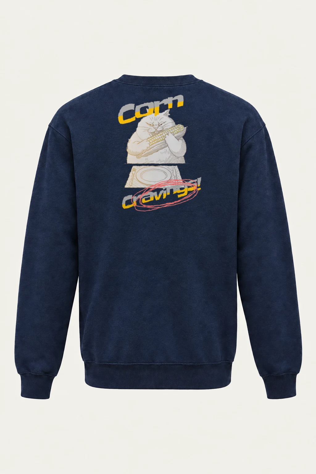 "Corn Craving" Heavy Blend Unisex Crewneck Sweatshirt | Gildan 18000