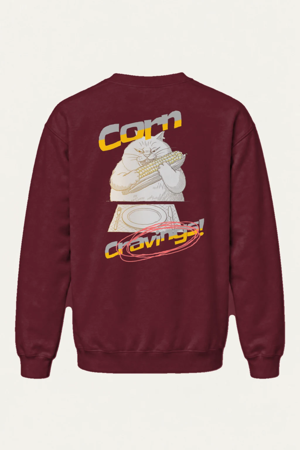 "Corn Craving" Heavy Blend Unisex Crewneck Sweatshirt | Gildan 18000