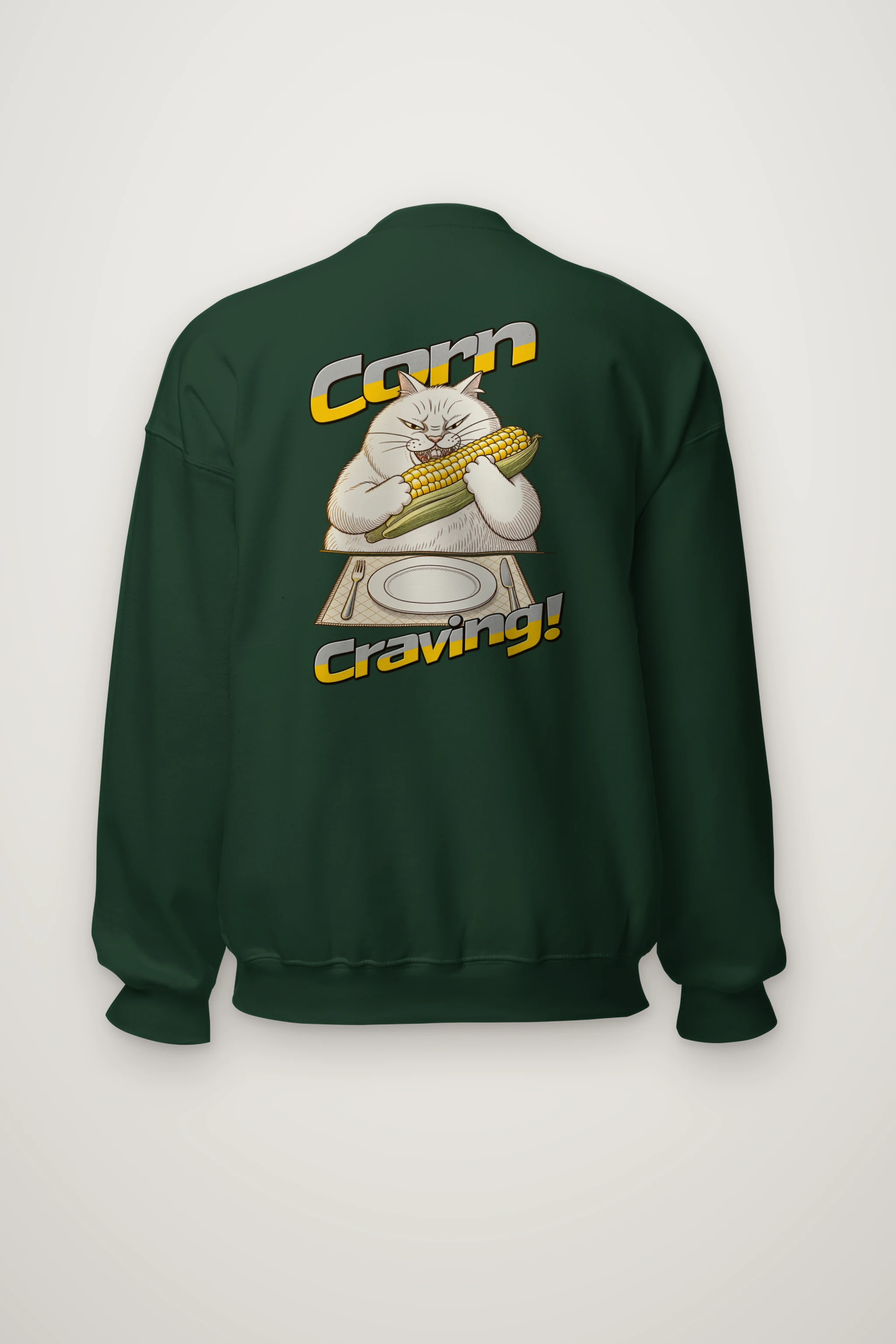 "Corn Craving" Heavy Blend Unisex Crewneck Sweatshirt