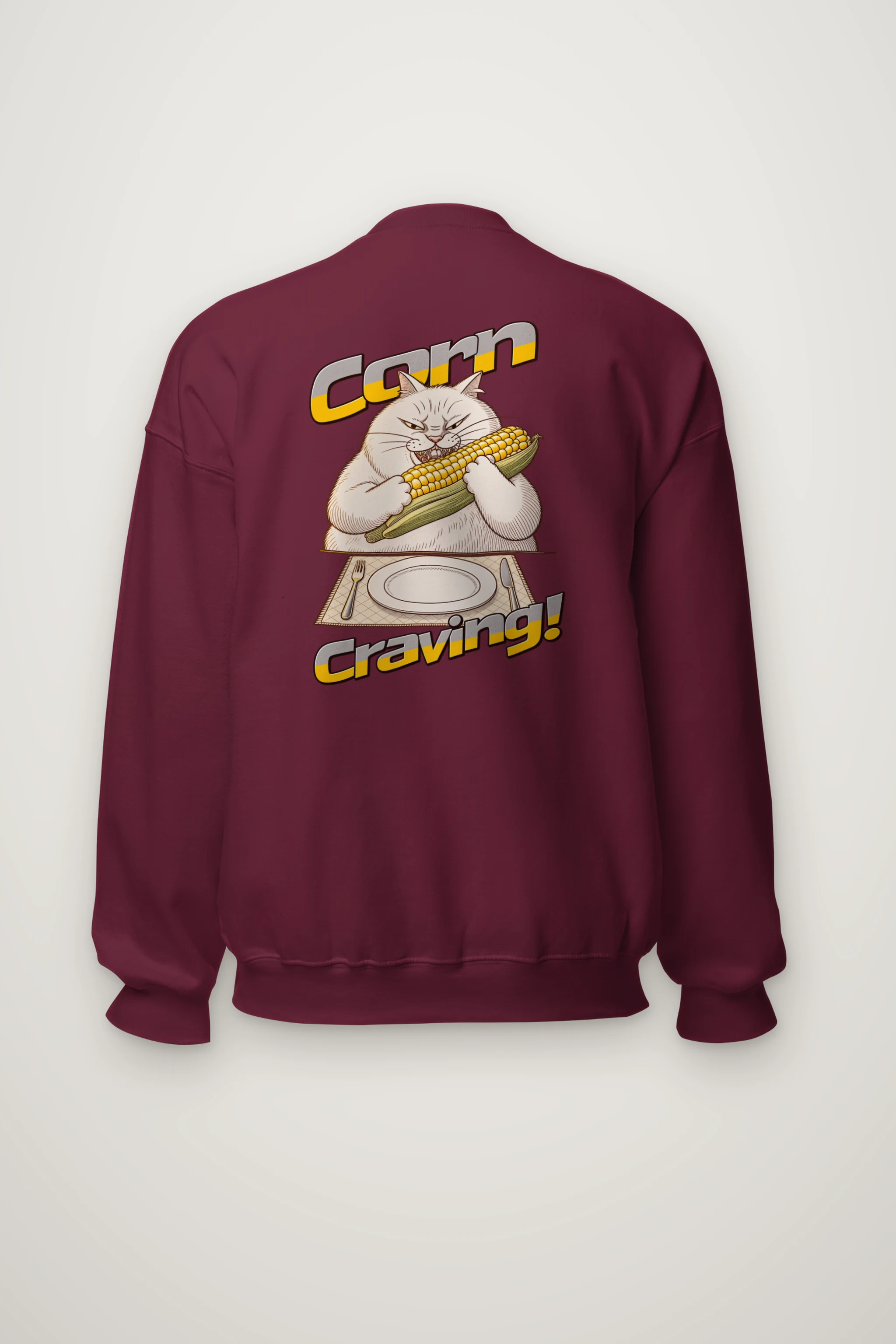 "Corn Craving" Heavy Blend Unisex Crewneck Sweatshirt