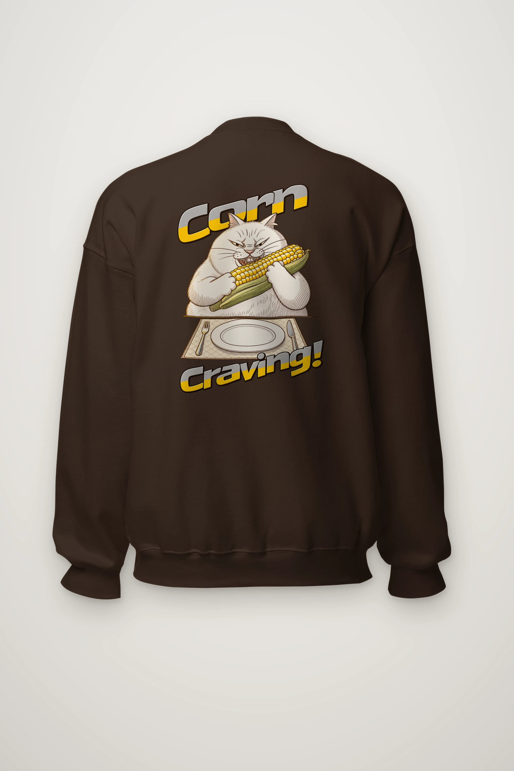 "Corn Craving" Heavy Blend Unisex Crewneck Sweatshirt