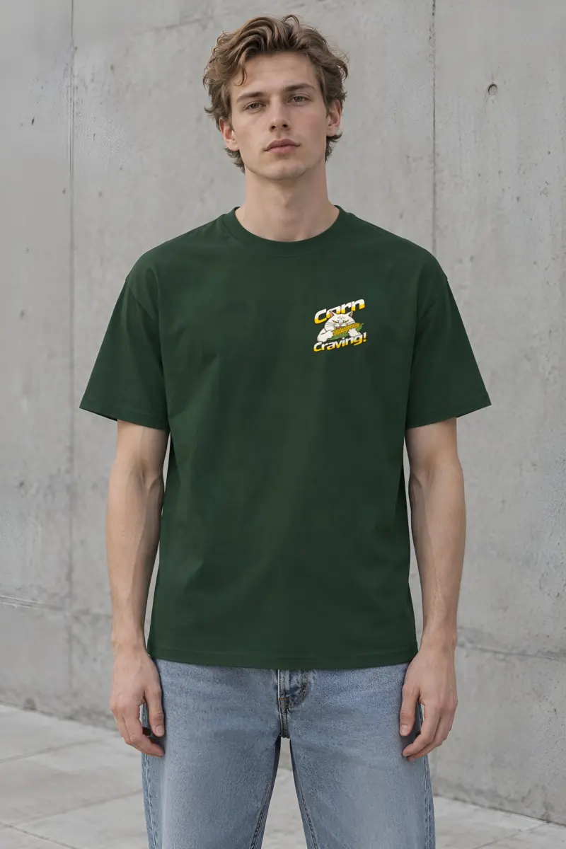 "Corn Craving" Heavyweight Unisex Crewneck T-shirt