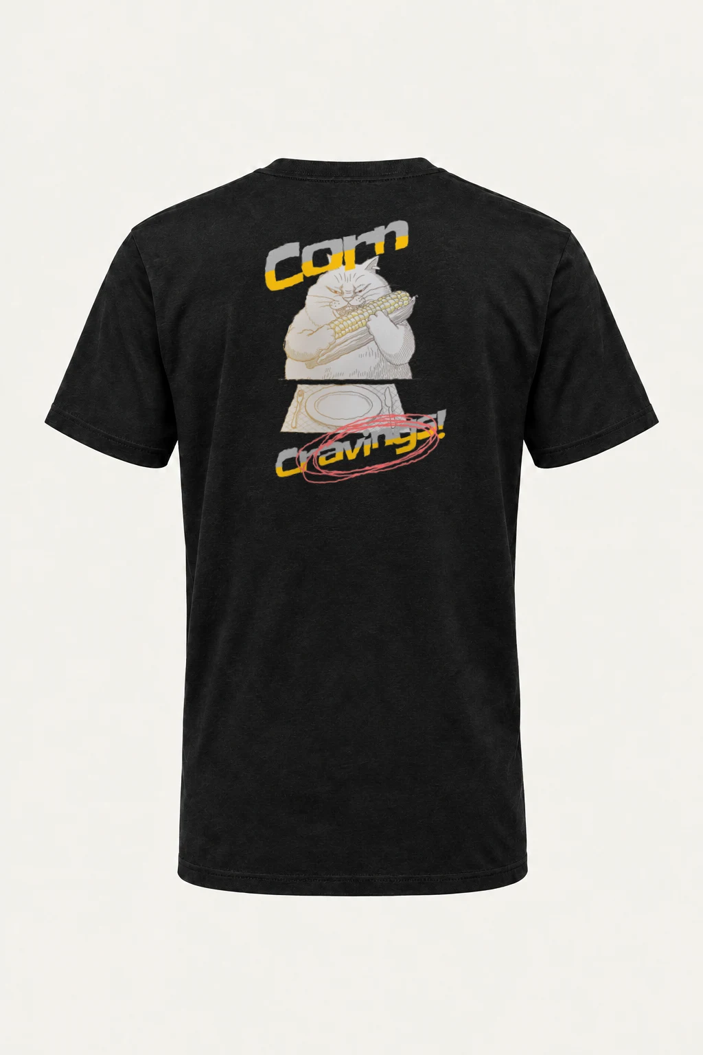 "Corn Craving" Heavyweight Unisex Crewneck T-shirt | Gildan 5000