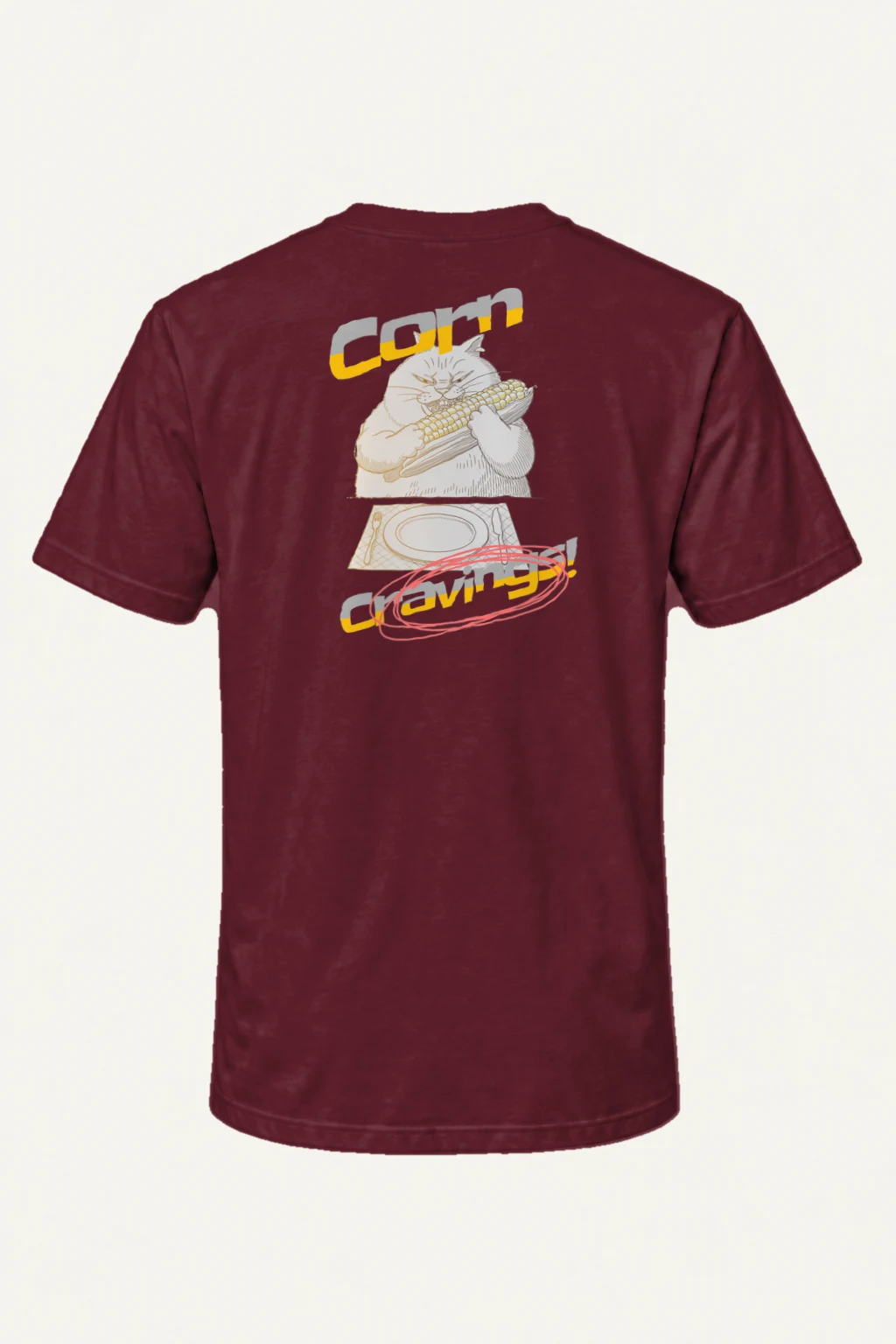 "Corn Craving" Heavyweight Unisex Crewneck T-shirt | Gildan 5000