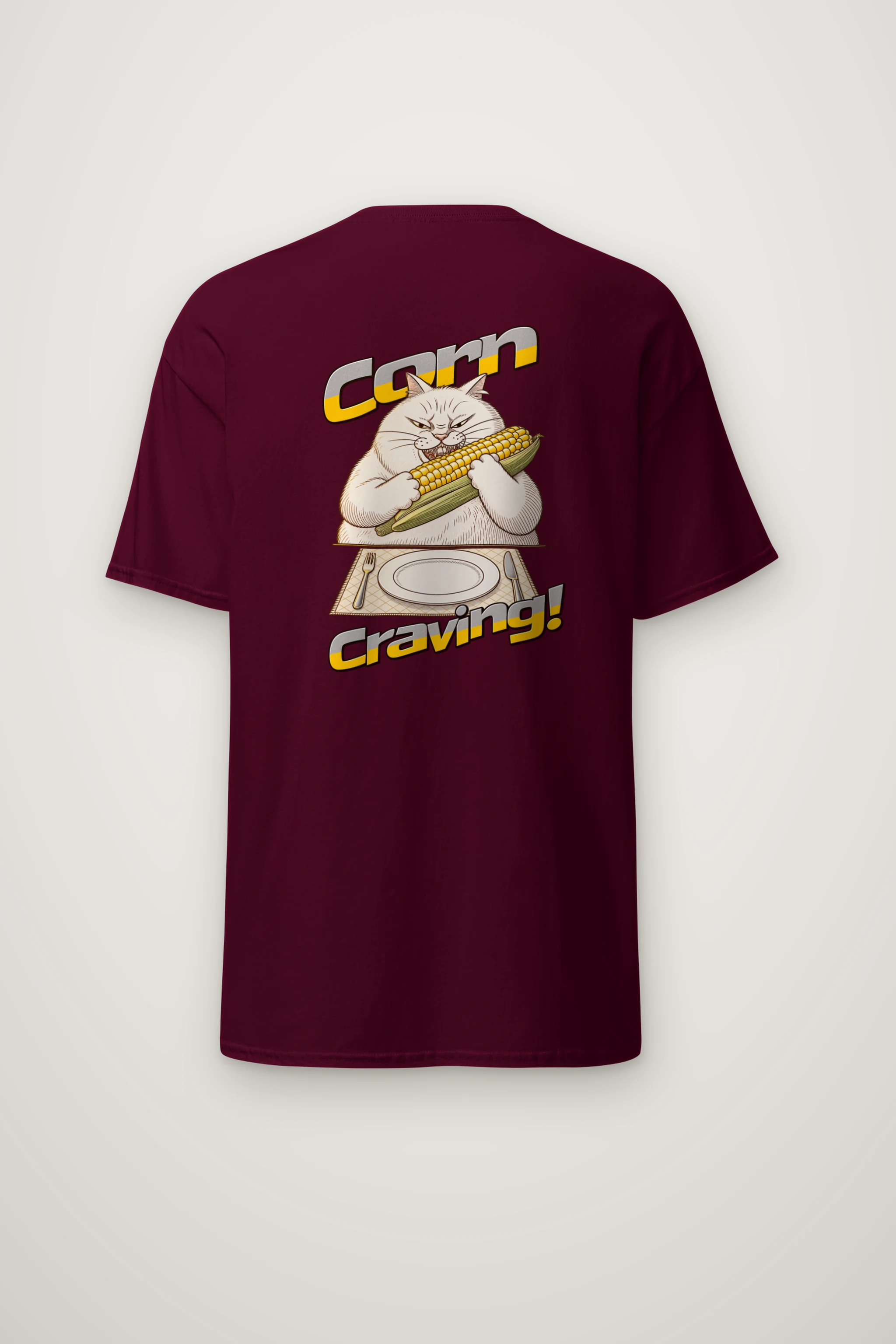 "Corn Craving" Heavyweight Unisex Crewneck T-shirt