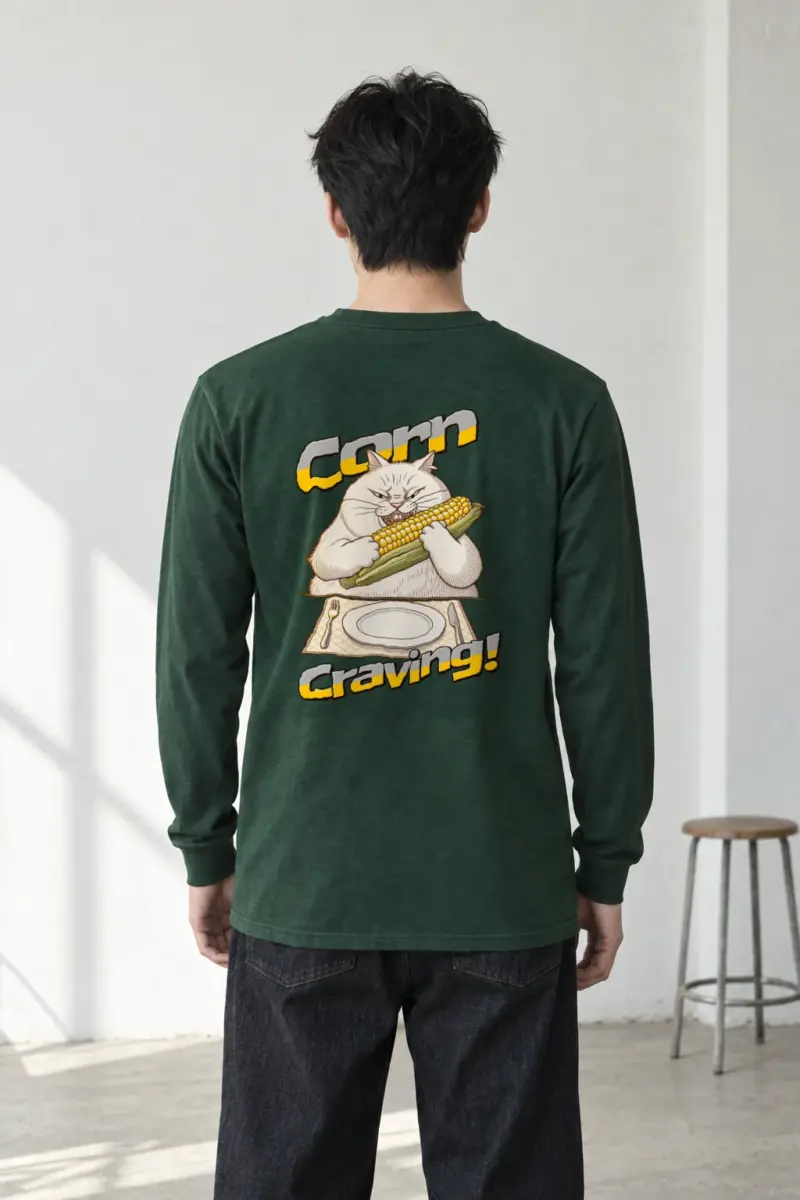 "Corn Craving" Unisex Longsleeve T-shirt