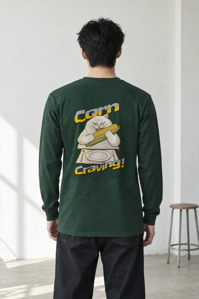 "Corn Craving" Unisex Longsleeve T-shirt