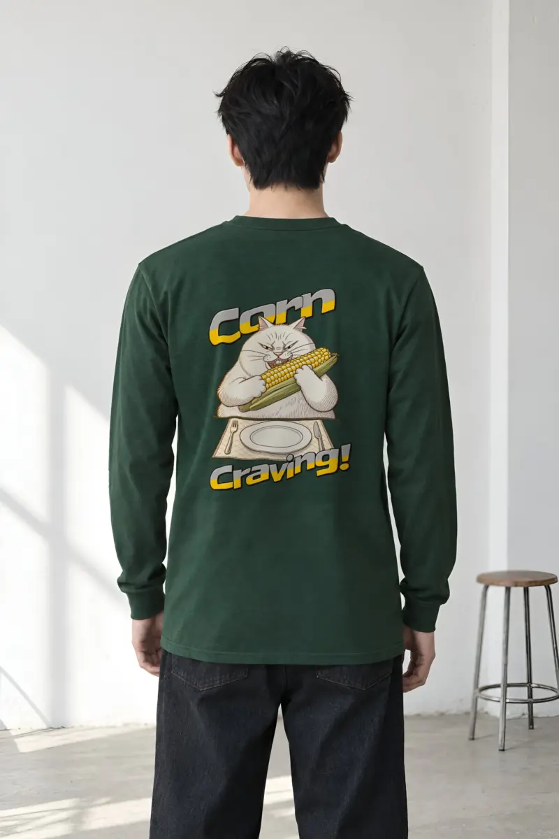 "Corn Craving" Unisex Longsleeve T-shirt