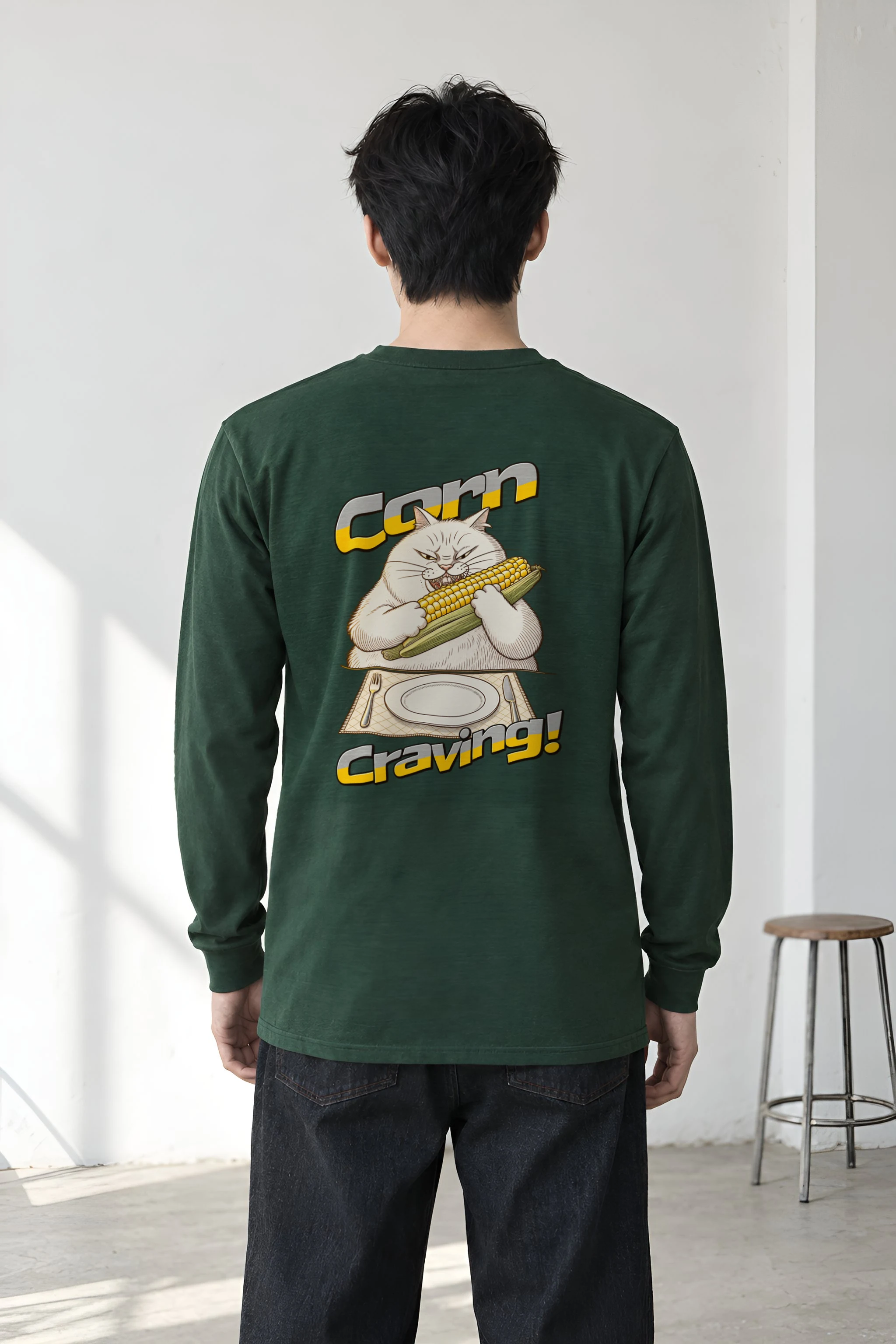 "Corn Craving" Unisex Longsleeve T-shirt