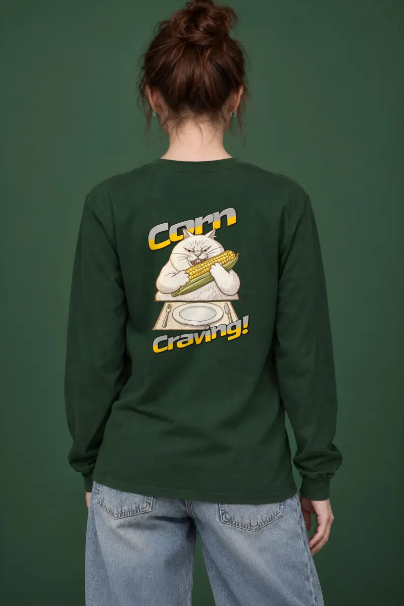 "Corn Craving" Unisex Longsleeve T-shirt