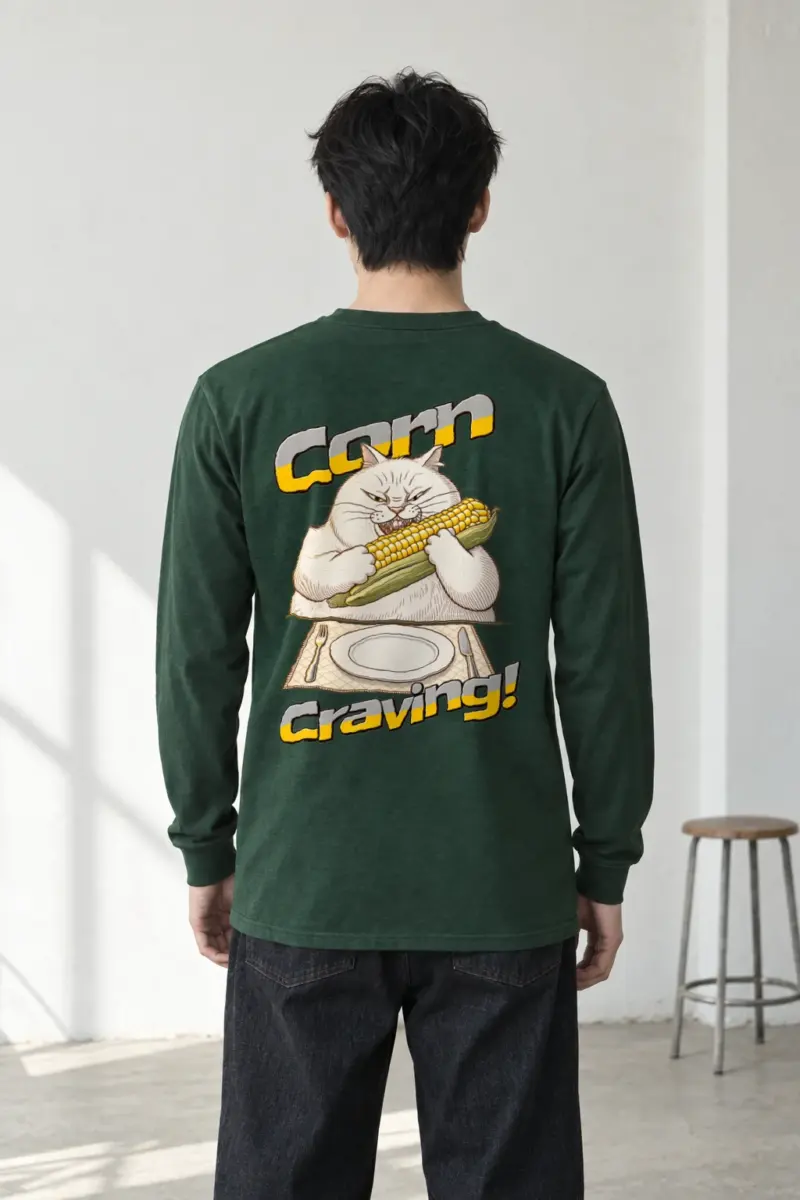 "Corn Craving" Unisex Longsleeve T-shirt