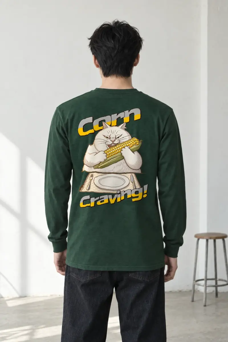 "Corn Craving" Unisex Longsleeve T-shirt