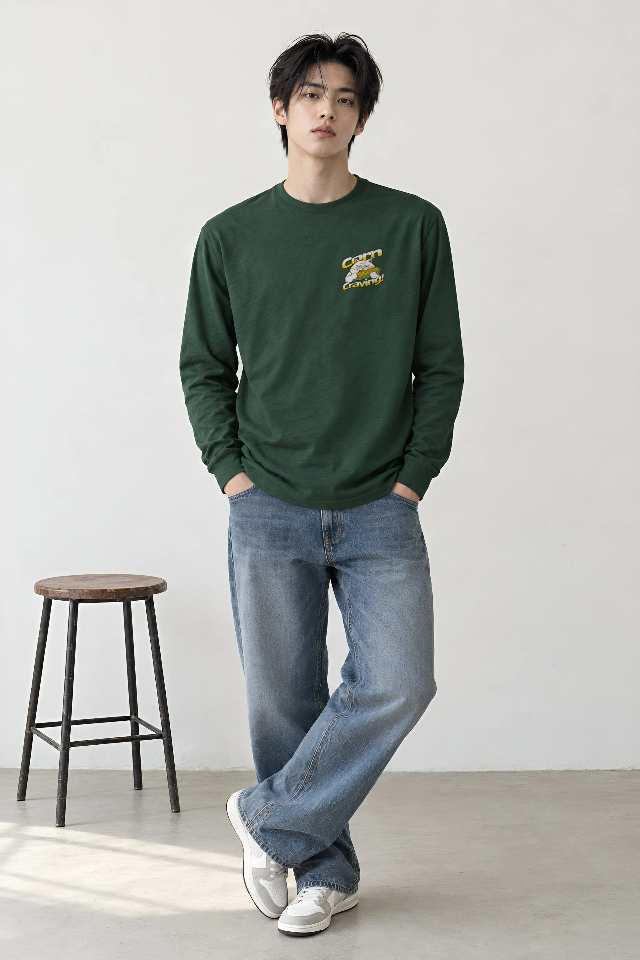 "Corn Craving" Unisex Longsleeve T-shirt